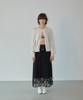 Wove Moment Daisy Layered Maxi Skirt Black Wbdfsk002Bk