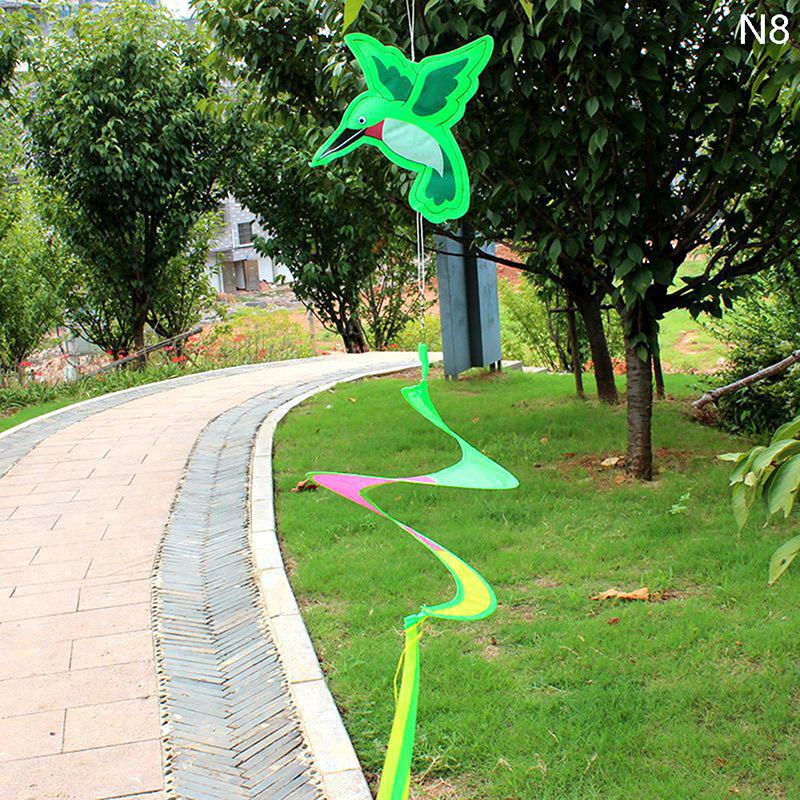 

1шт животных вращающаяся ветровая полоса ветряная мельница висит ветер Spinner игрушка садовый декор