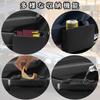 Winova Car Trash Foldable PU Leather Large Capacity Storage Box with Small Storage