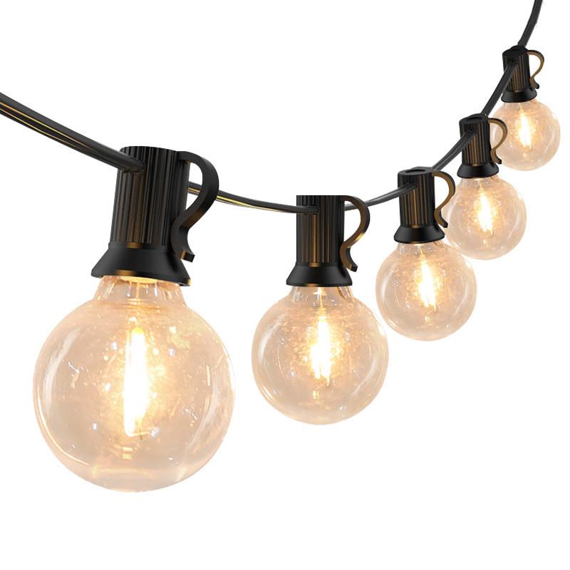 Led String Lights Outdoor Waterproof European American Voltage For Festive Decor