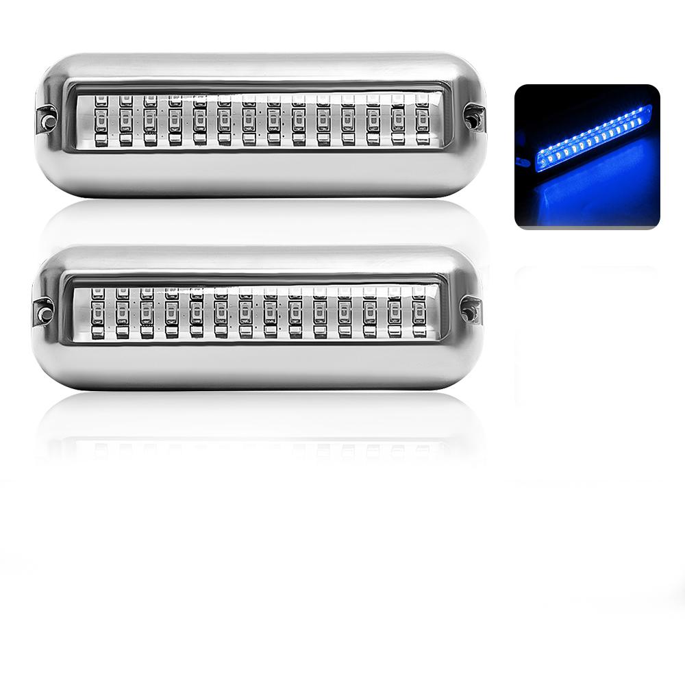 2ks 5palcové podvodní světlo jachet 42 LED navigační světlo pro nákladní loď Záďová kotvová lampa Signál pro plavbu námořních lodí