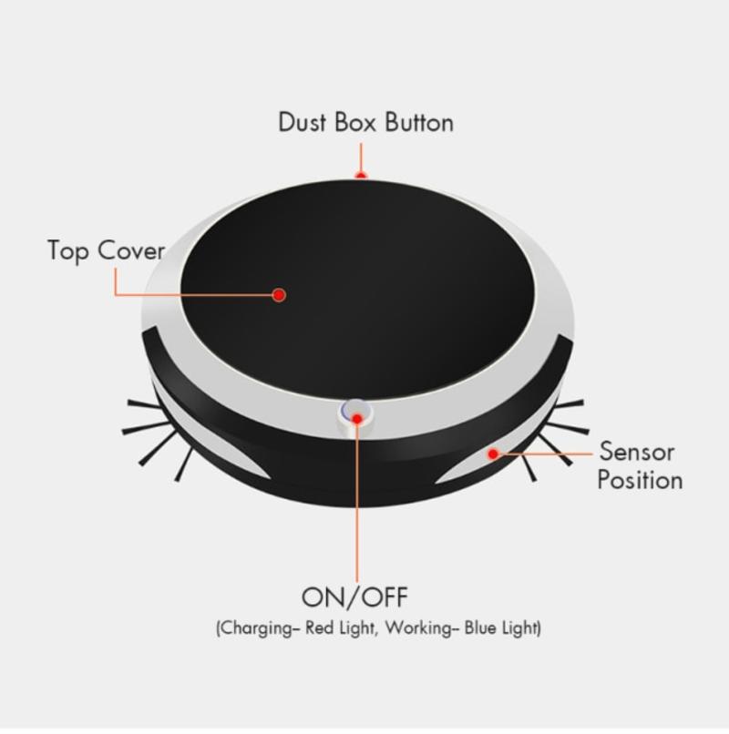 Home 4 In 1 Battery Automatic Cleaning Robot Smart Sweeping Smart Robot Carving Vacuum Cleaners Automatic Vacuum Cleaner for Electric Vacuum Cleaners