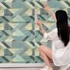 1Pcs 77cm*70cm 3D Wall Sticker Imitation Brick Bedroom Home Decor Waterproof Self-adhesive DIY Wallpaper for Living Room