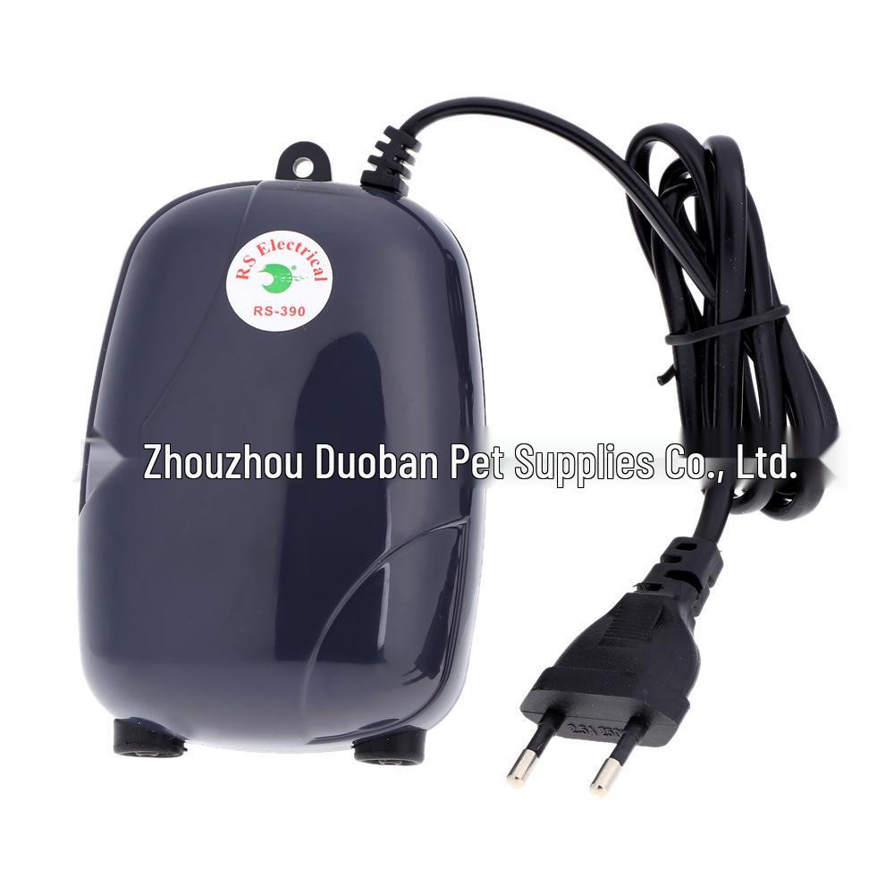 Silent Fish Tank Aeration Pump RS-390 - Aquarium Oxygen Pump & Small Aerator