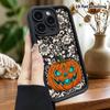 Phone Case: 2D Flat Design Suitable for iPhone 18 17 16 15 14 13 Pro Protective Case, Unisex, Pumpkin Lamp, Christmas and Halloween Gift