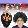 Uniek Dubbelzijdig Halloween Gezichtsmasker Voor Cosplayfeesten En Kostuumfeesten