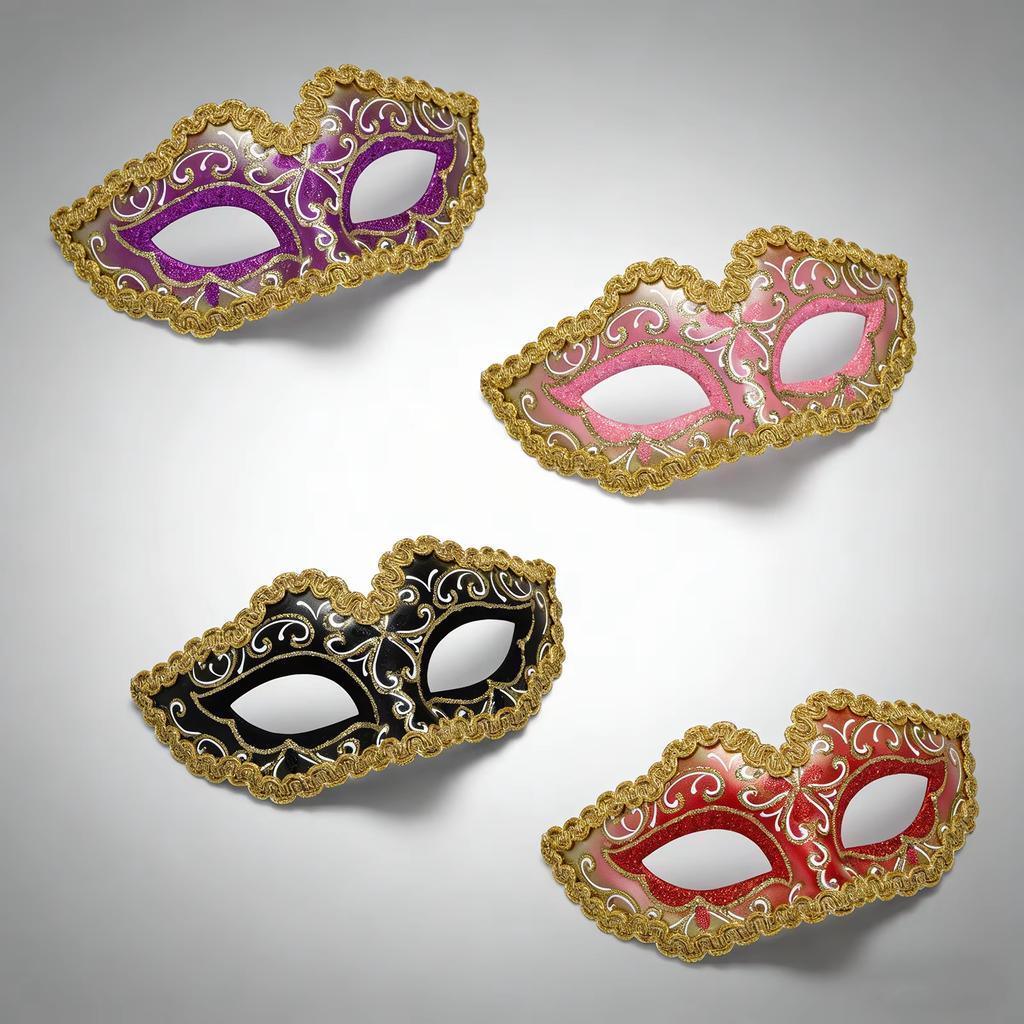 Decorative Mask Safe Half-Face Mask Ball Mask Comfortable For Ball Social Activities Carnival