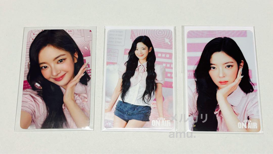 

[USED] ITZY Rear On Air 10,000 Yen Bonus Offline Lottery Trading Card
