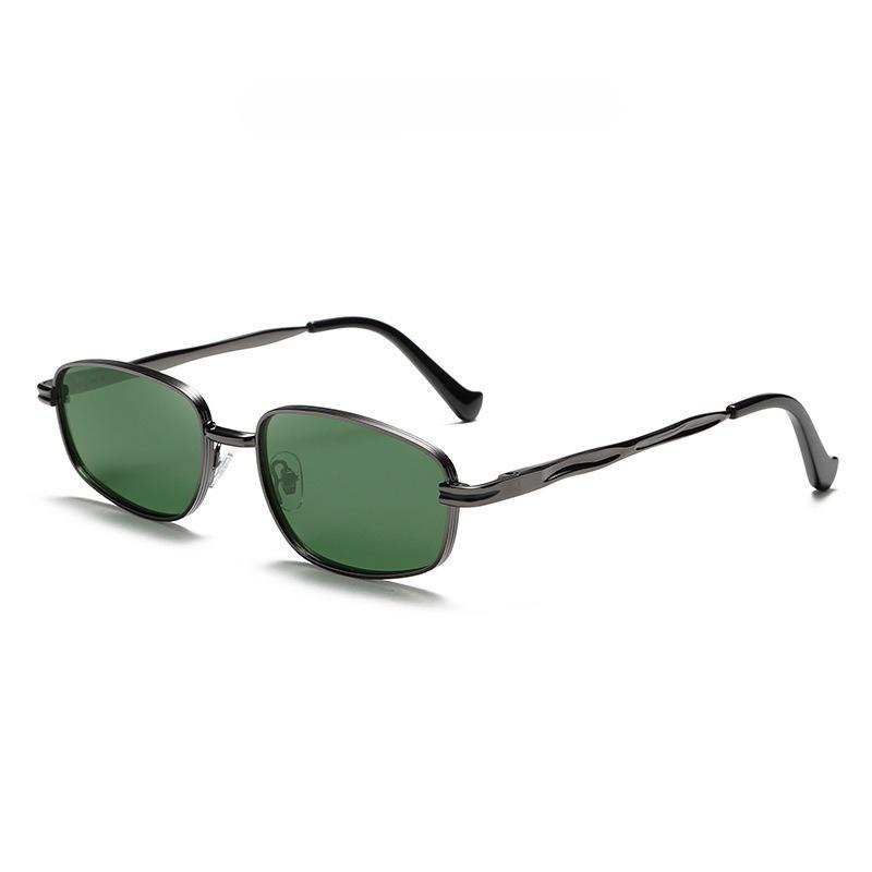 

2026 Fashion Small Square Sunglasse Man Personality Brand Steampunk Metal Frame Sunglasses Women Retro Glasses UV400 Eyeglasses as picture