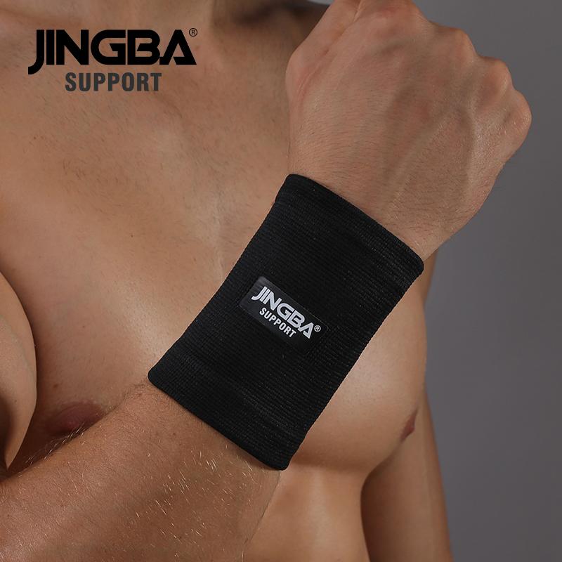 Jingba Support 1 szt. Elastyczny nylonowy opaska na nadgarstek wsparcie fitness ochraniacz na nadgarstek opaska na nadgarstek mężczyźni tenis badminton orteza