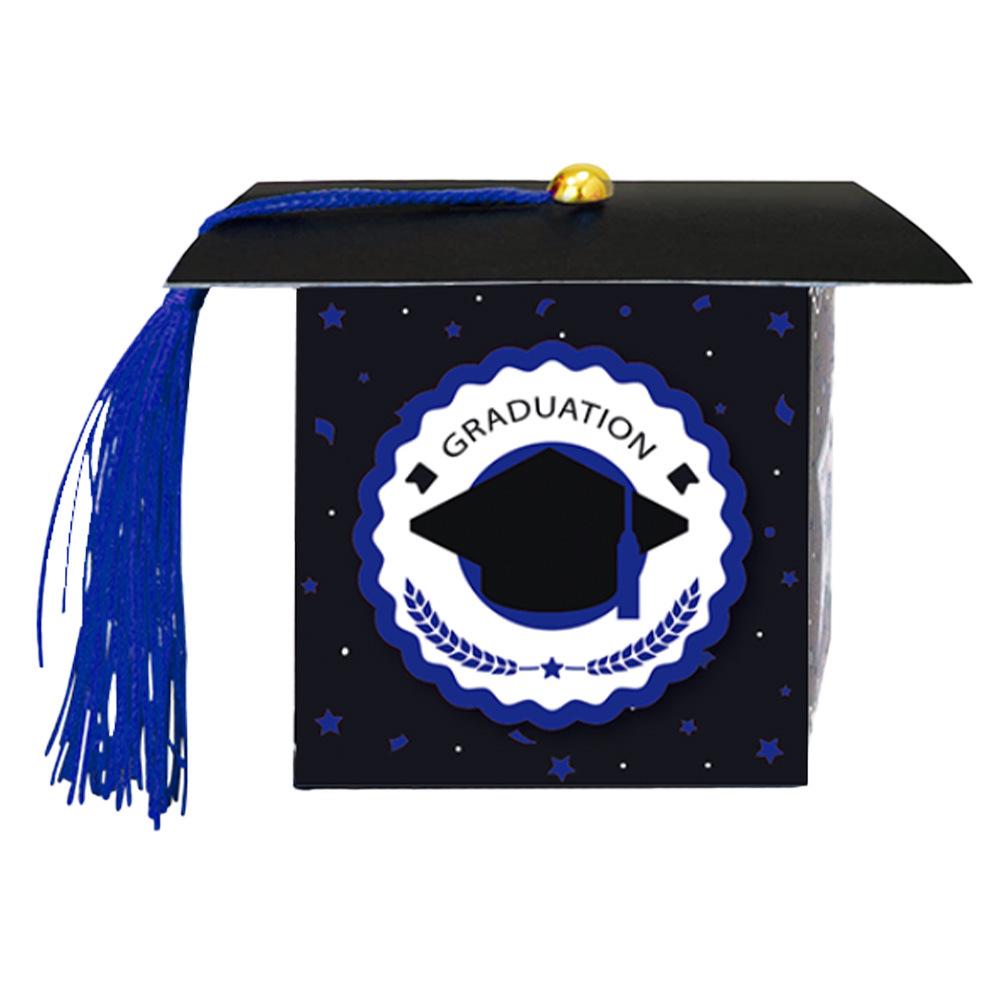 European-Style Graduation Cap Candy Box: Celebration Gift Packaging for Parties