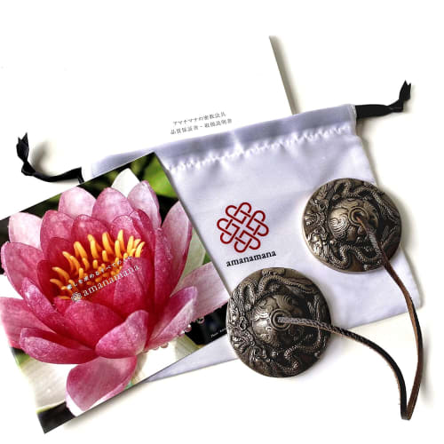 Tingsha Amanamana Dragon Dragon God Purification Yoga Meditation Tibetan Bell Mind Cleansing Sound