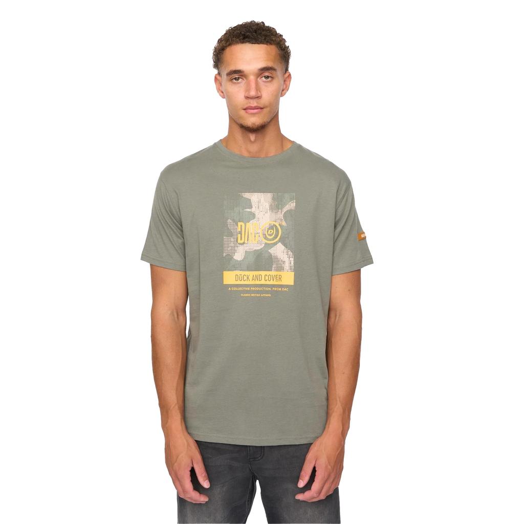 Duck and Cover Mens Camostack T-Shirt
