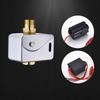 HLK DC Induction Brass Solenoid Valve Automatic Touchless Sensor for Hotel Toilet Flush Valve Water Saving Modern Design