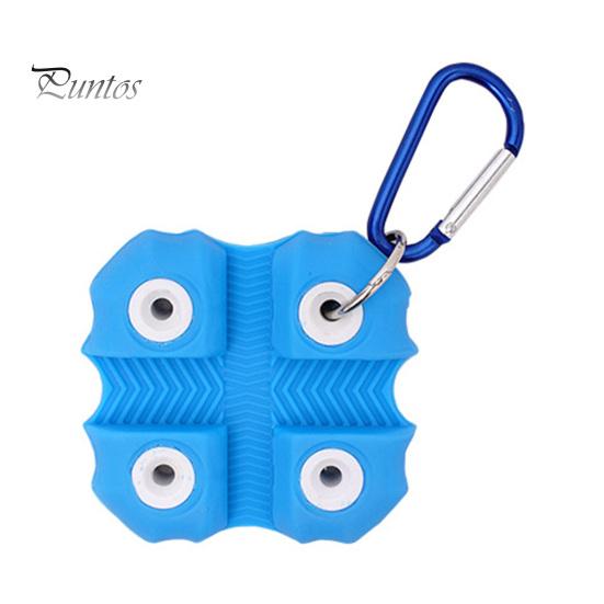 

Силіконовий захват для знімання мішені для стрільби з лука з підвісною пряжкою Ергономічний тримач для рук для практики синій