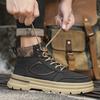 22 New British High Top Vintage Martin Boots Big Head Leather Shoes Outdoor Desert Boots