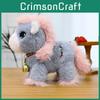 Cute Cartoon Pony Plush Toy With Bell Design Children Toys For Birthday Gifts And Collectors