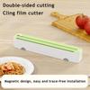 Wall Mounted Plastic Wrap Cutter Space Saving Tin Foil Cutting Box Food Film Dispenser  Restaurants