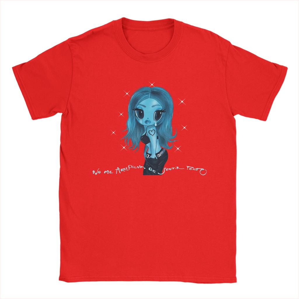 Karol G New Album Retro T Shirts Unisexs Cotton Unique Tshirt Round Collar Tee Shirt Short Sleeve Clothing Summer