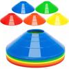 Durable Thickened Football Training Marker Cones and Discs