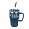 New Classic Style Handle Coffee Cup Mug Trendy Casual Office Cup Large Caliber USA Coffee Cup Mug Durable Durable Useful