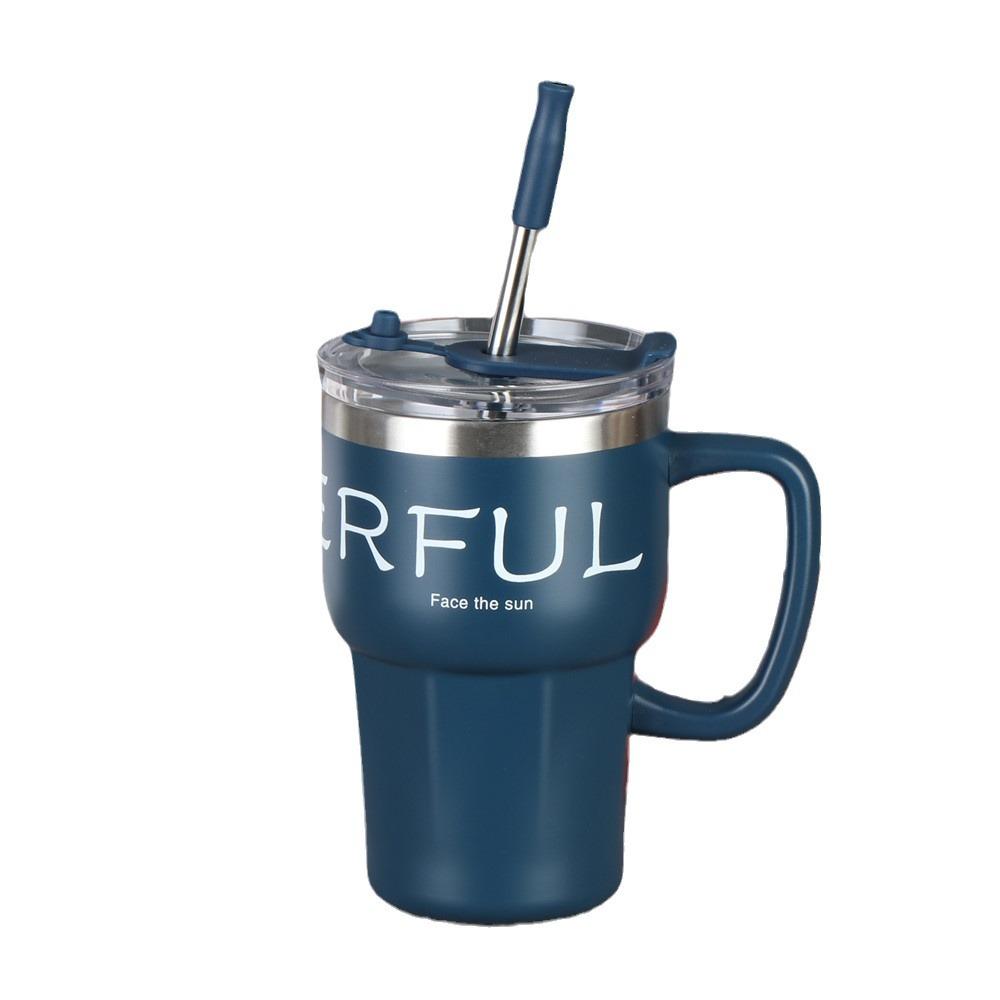 New Classic Style Handle Coffee Cup Mug Trendy Casual Office Cup Large Caliber USA Coffee Cup Mug Durable Durable Useful
