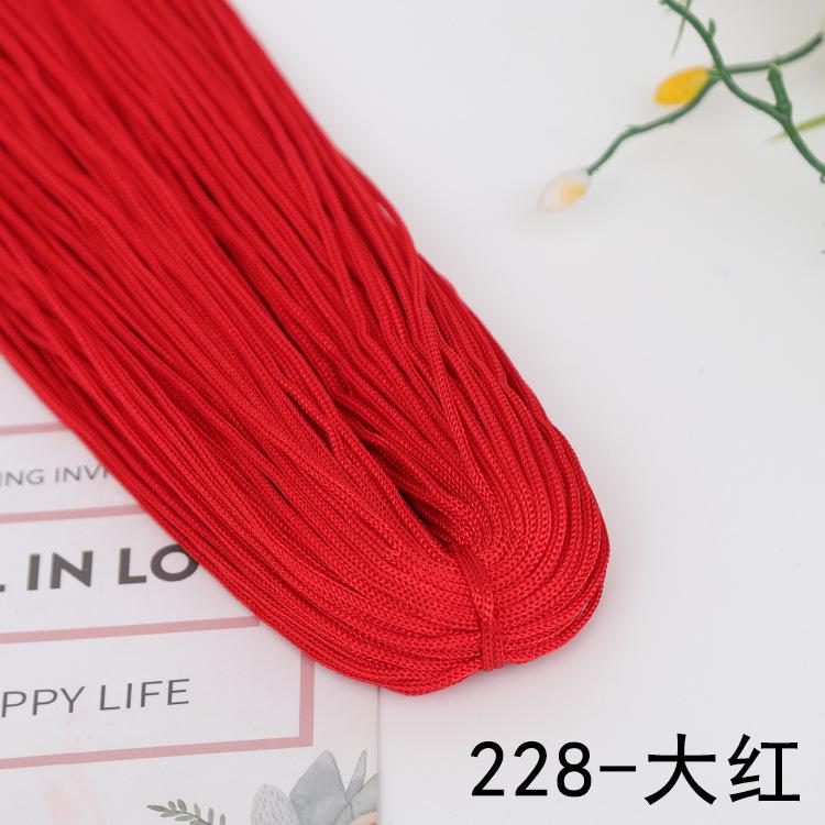 Croșetare Fir Gol Cordon de Nailon Fir de Tricotat Mătase Lucios Linie de Croșetat pentru DIY Covoraș Pălării Genți Pantofi Artizanat