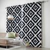 Nordic Ethnic Geometic Window Curtains Curtains for Living Room Decorative Items Living Room