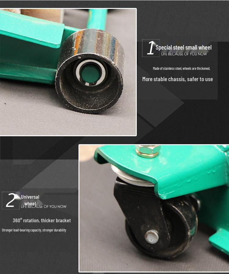 2.5 Ton Heavy Duty Horizontal Hydraulic Jack for SUVs, Off-road & Small Cars