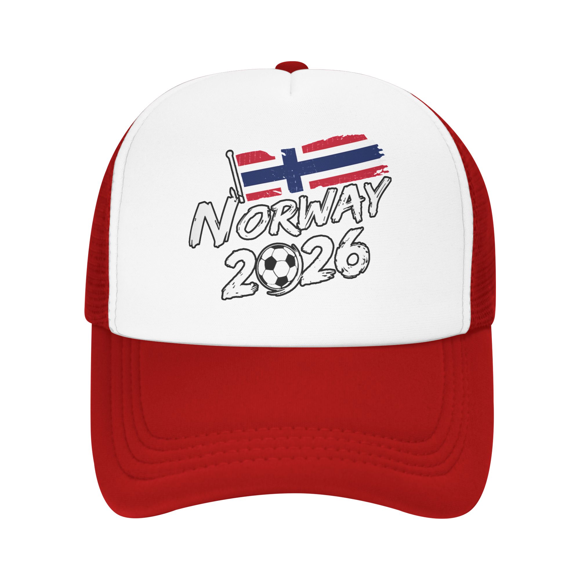 Summer Sun Hats Norway Flag Norwegian Soccer Baseball Cap Sun Adjustable Print Trucker Hat Unisex Women Classic Baseball Caps One Size
