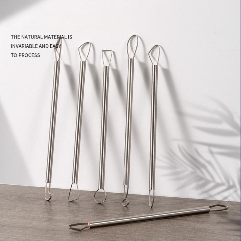 6 Pieces of Ceramic Tool Repair Tool Set for School Pottery Bar Special Embryo-wet Repair Clay Sculpture Double-head Scraper