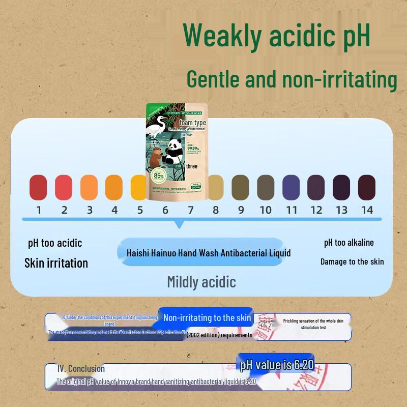 Haishi Hainuo Eco Foaming Antibacterial Hand Soap Refill