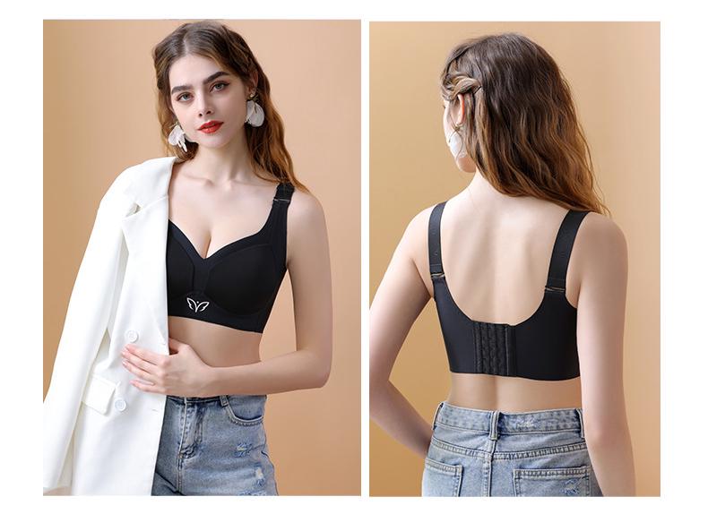 Seamless Full Coverage Lift & Support Plus Size Bra