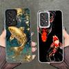 Golden Carp Lucky Koi Shockproof Phone Case for Samsung A17 A16 A15 A14 A37 A57 A36 A56 A26 A35 A55 A25 A34 A54 A24 A13 A23 A33