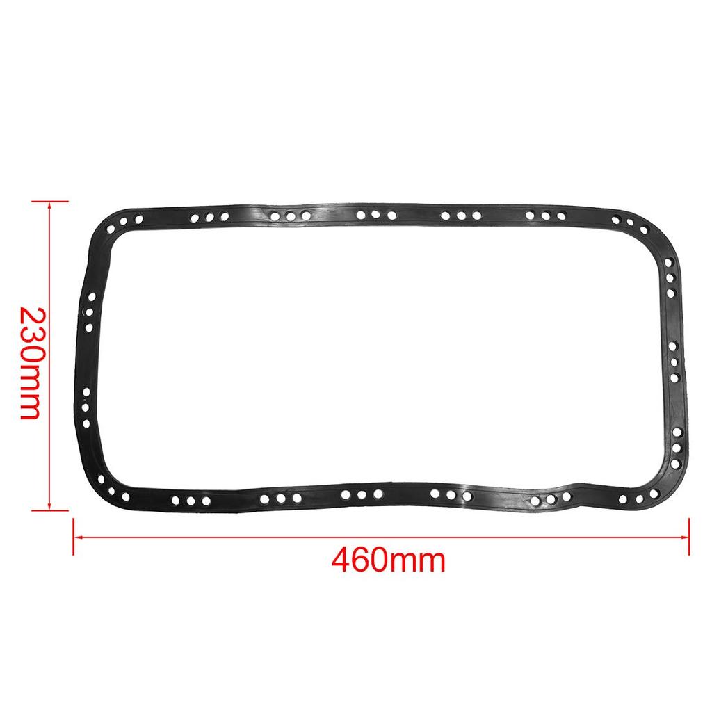 uxcell Pan Gasket Pan Gasket for Honda Civic 11251-P30-004 Black 46cm X 23cm