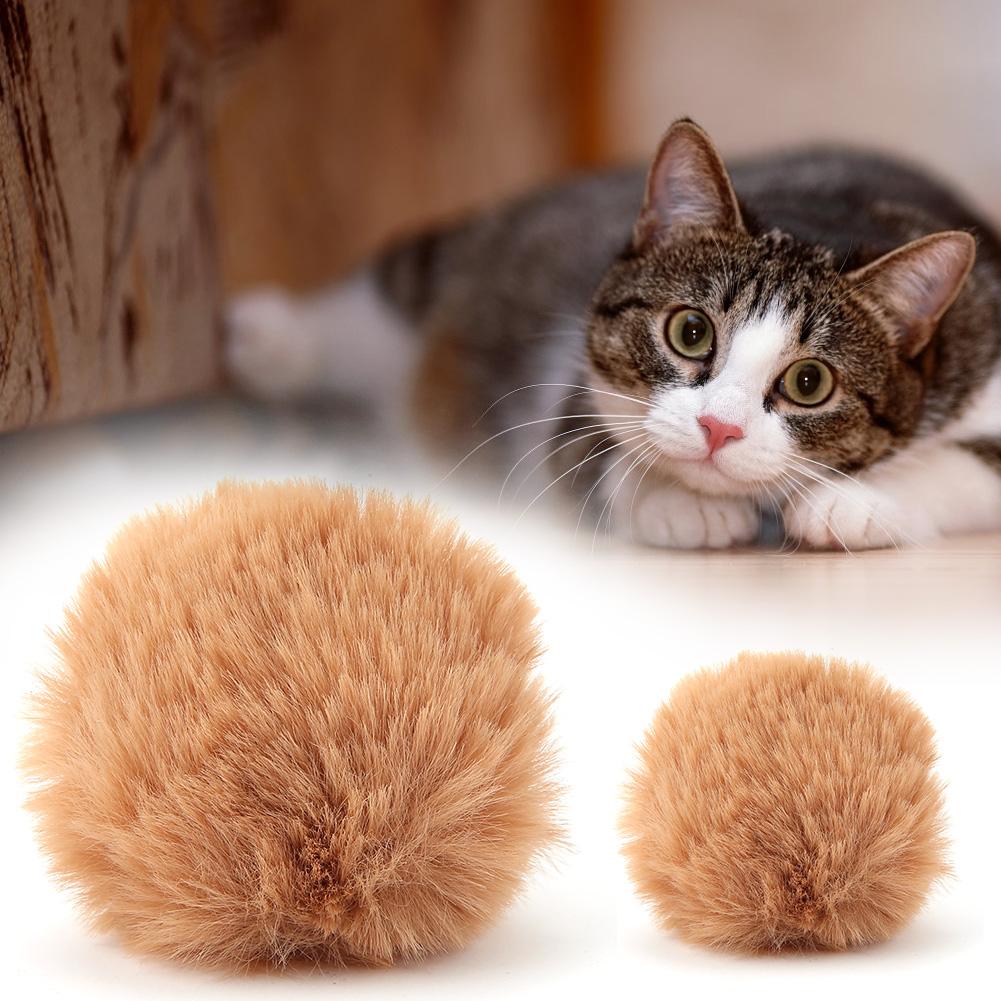 10PCS Portable Colorful Cat Toy Playing Toy Cat Toy Pet Toy Brown
