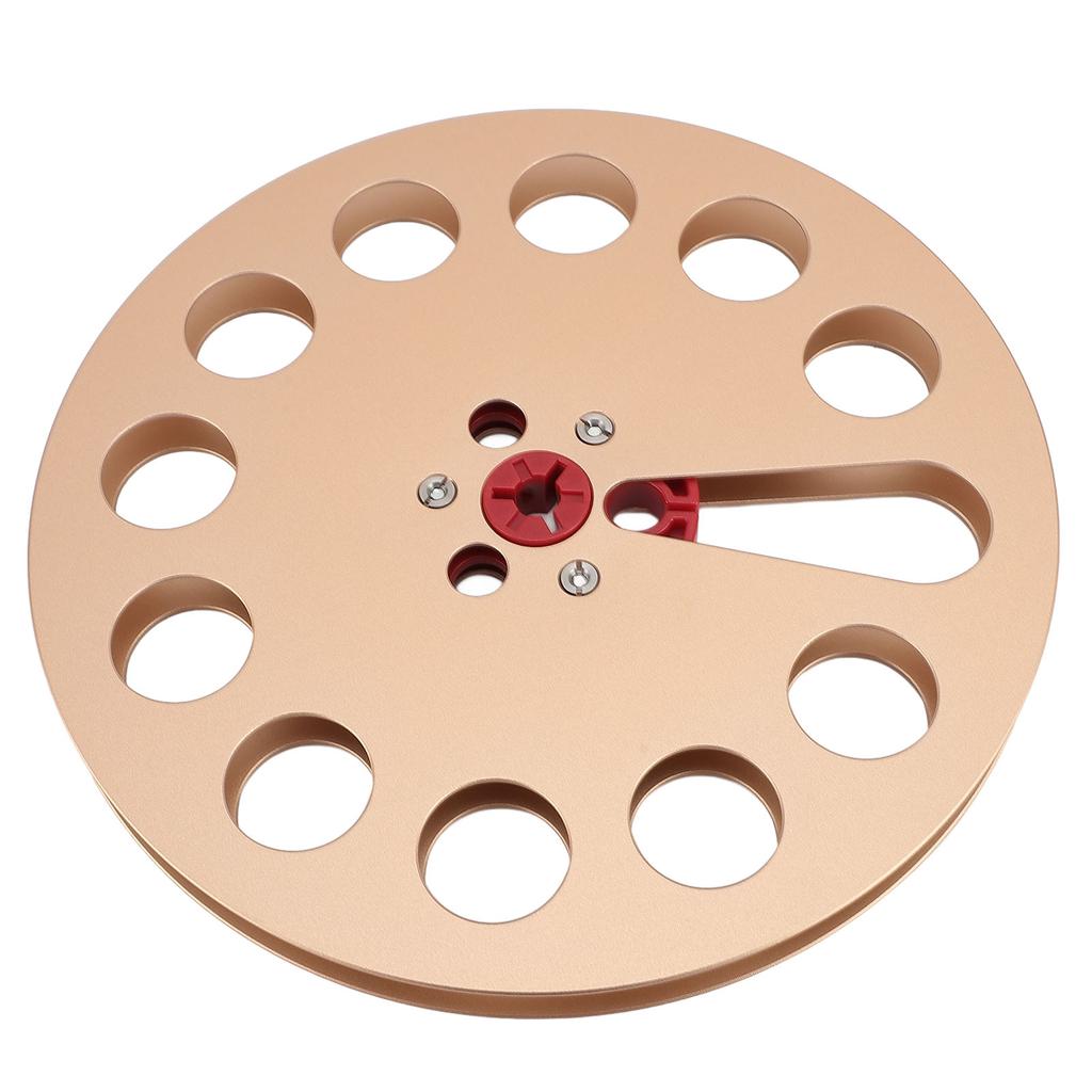 14 7 Inch Empty Tape Reel Aluminum Alloy Universal Open Reel Sound Tape Empty Disc for ReVox