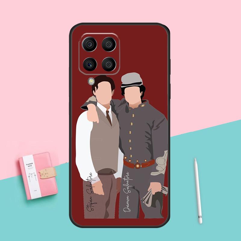 Salvatore Brothers 1864 Damon Stefan For Samsung Galaxy M16 M31 M21 M33 M53 M13 M12 M32 M52 M11 M35 M55 M15 M14 M34 M54 M06 Case