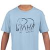 Kids Elephant Shirt: Soft-Touch Youth T-Shirt