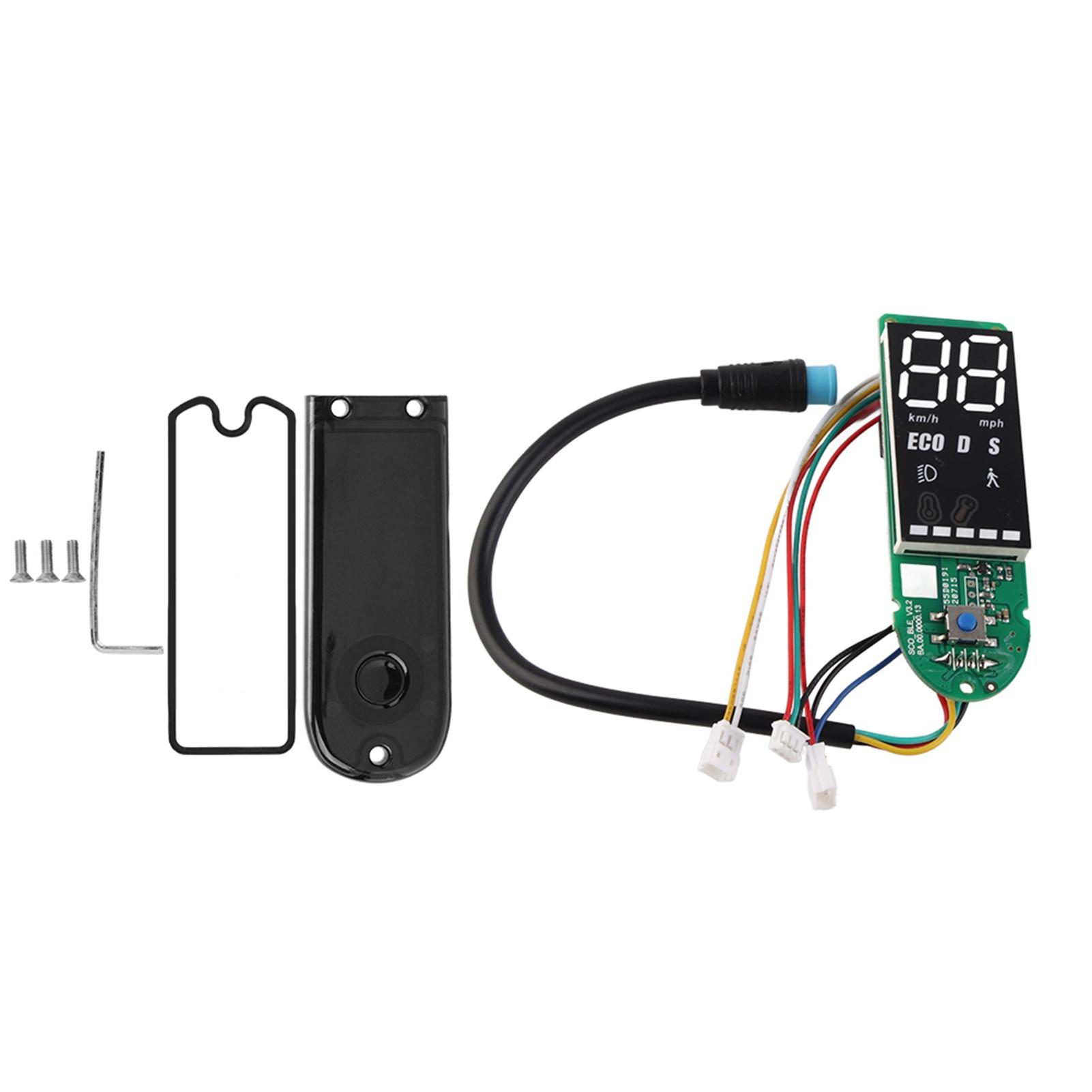 

Панель управления Circuit Dashboard для самоката Bluetooth, Плата Circuit Bluetooth для самоката Ninebot MAX‑G30 с водонепроницаемой крышкой, Аксессуары