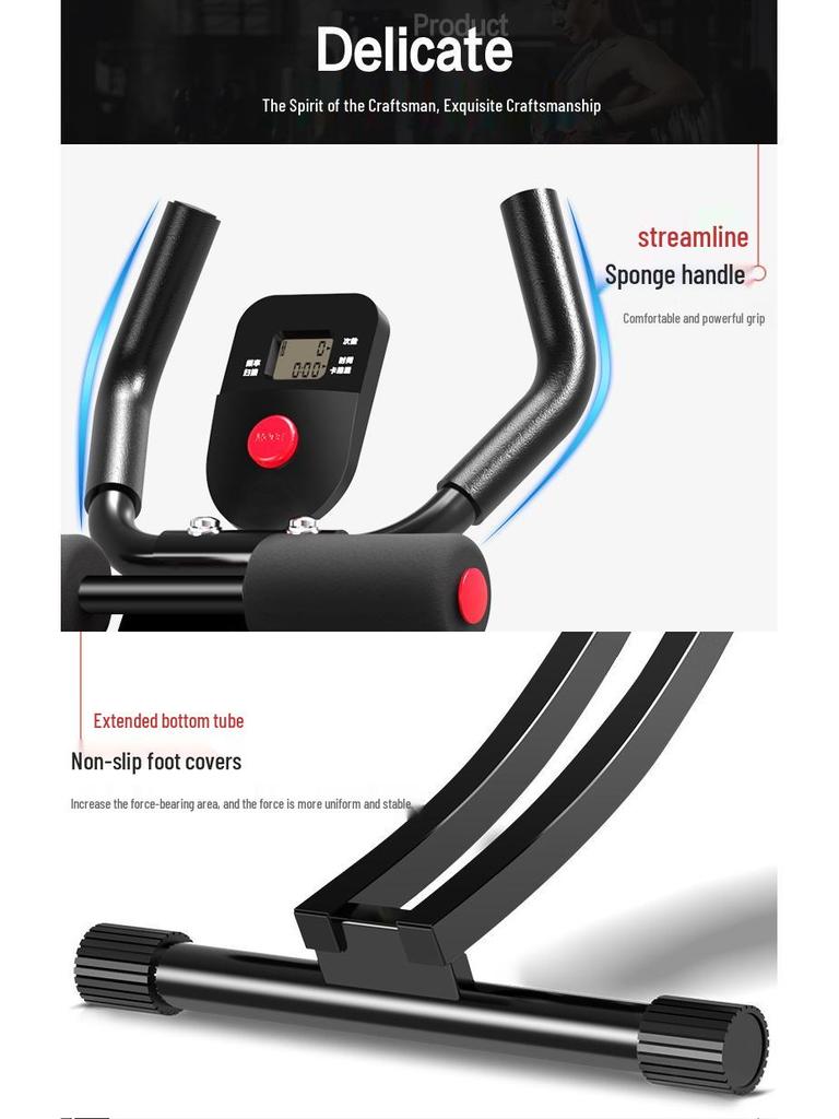 Indoor Abdominal Muscle Waist Trimmer & Sit-Up Trainer