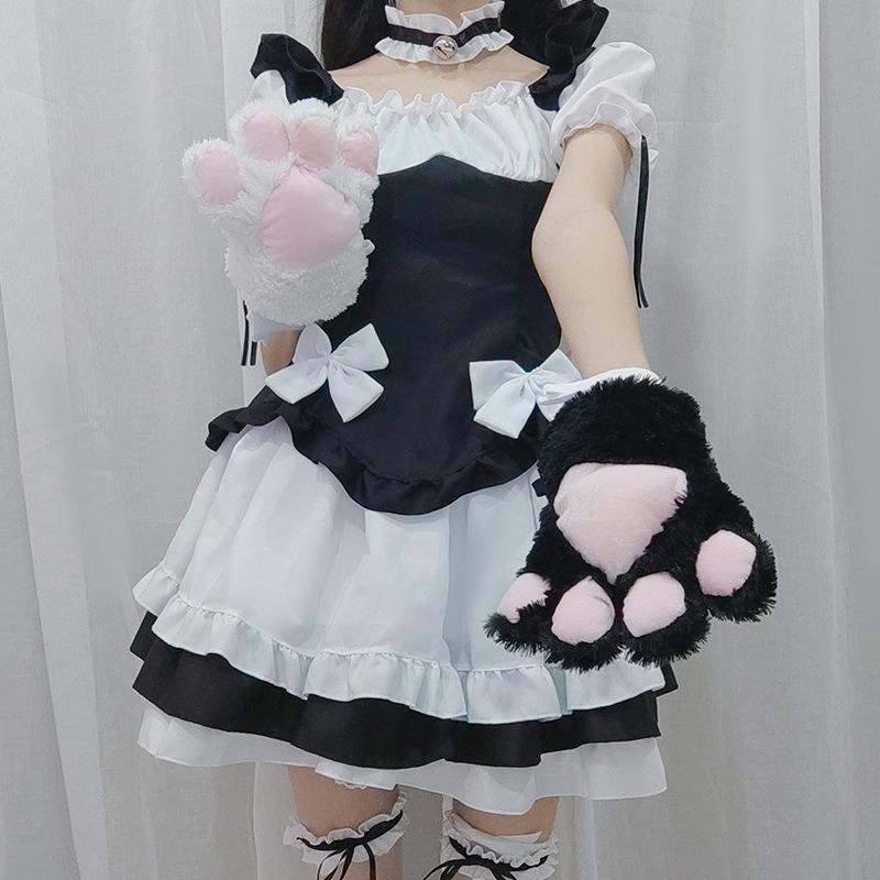 Cute Two-dimensional Dress Cotton Adult Female Anime Cosplay Clothing Maid