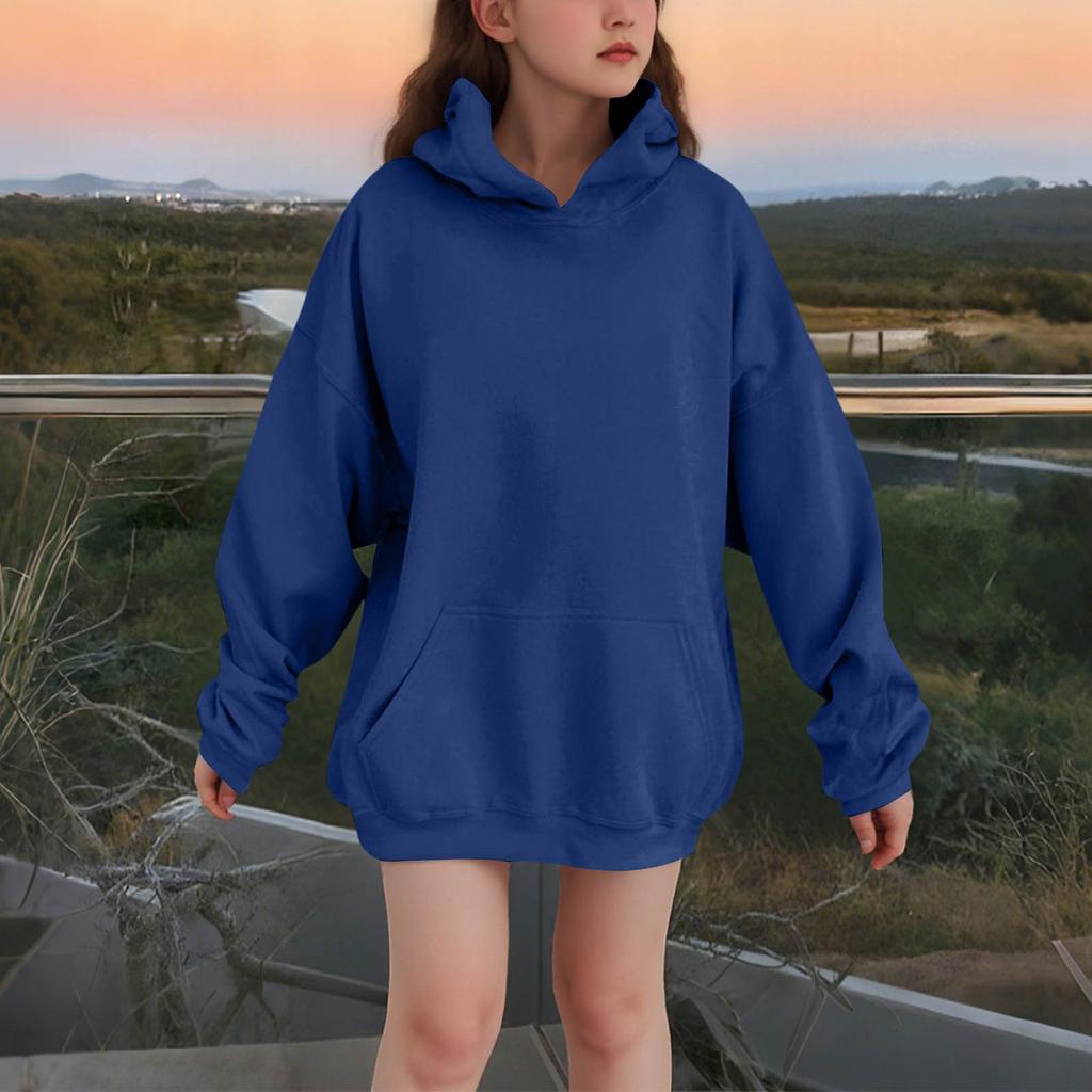 Kids Printed Casual Hoodie