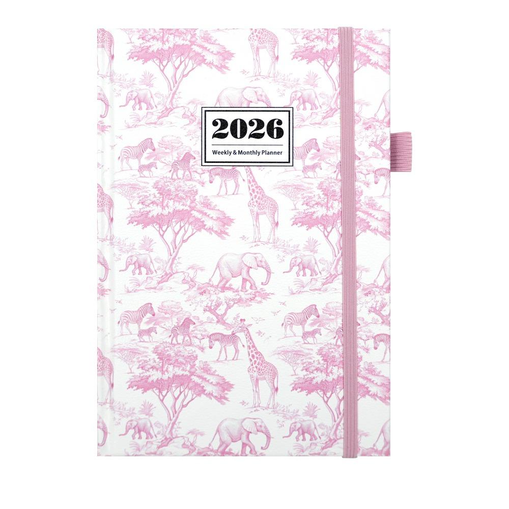 Wear-resistant A5  Agenda Planning Notebook English Office Work Planner  Stationery