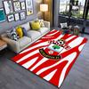 Southampton FC logotipas kilimas, tinkamas kaip neslystanti kilimėlis svetainei ar miegamojo sofai