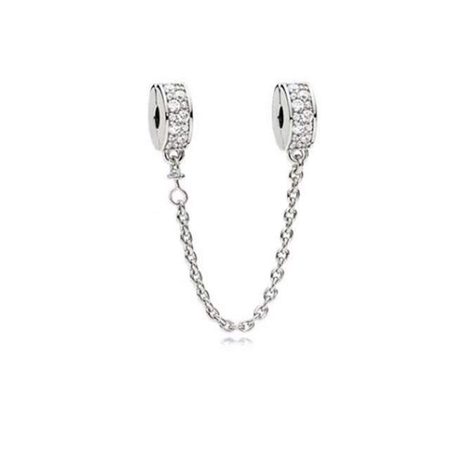 

Сверкающее серебро 925 пробы, сверкающее паве, Корона, защитная цепочка в форме дерева, подвеска из бисера, подходит для оригинального модного браслета, сделай сам, для женщин, ювелирные изделия, подарок