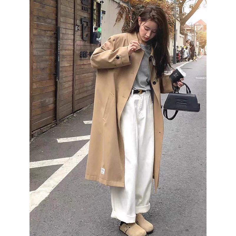 Fleece thickened straight jeans women's winter new high waist loose wide legs thin narrow pants