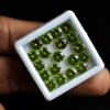 A+ Certified Natural Green Sapphire Round Cut 5.40 Ct 5x5 Mm Lot Loose Gemstone