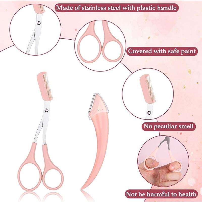 Beginner Brow Scissors - Safety Tips for Precise Shaping - Perfect for Unsteady Hands