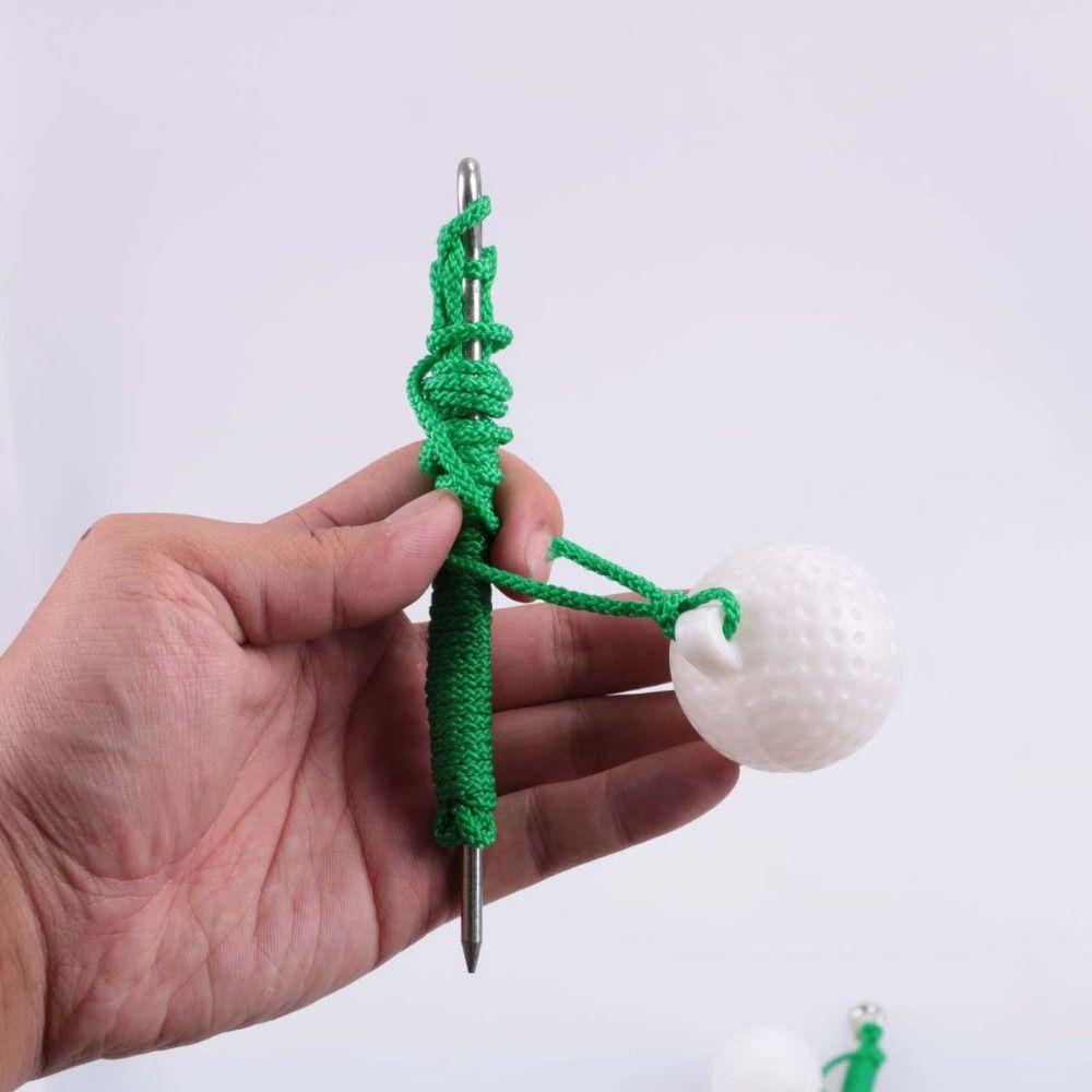 Air Flow Golf Driving Ball Swing Hit Training Rope Ball Professional Rope Golf Balls For Beginner